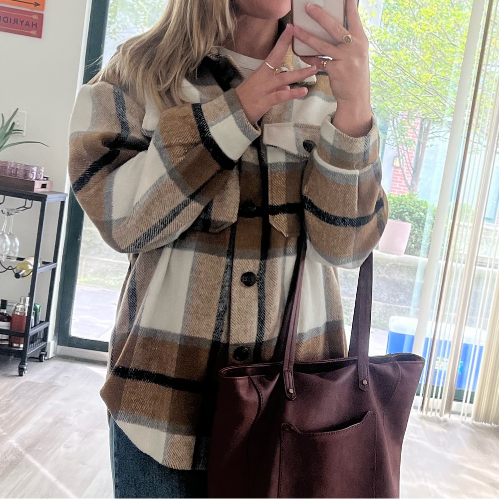 Altar’d State Plaid Shacket